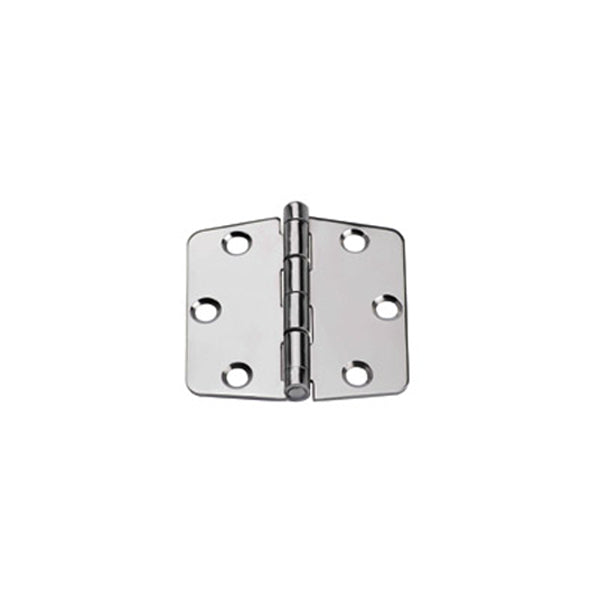 Square Doorstop Hinge Inox 316 Right 74mm x 74mm x 2mm