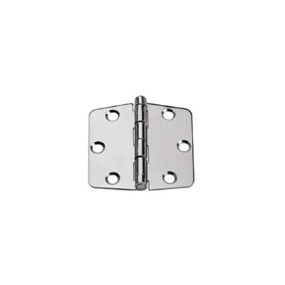 Square Doorstop Hinge Inox 316 Right 74mm x 74mm x 2mm
