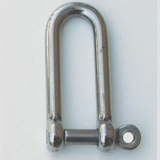 Stainless Steel Long D shackle AISI 316 - 5mm