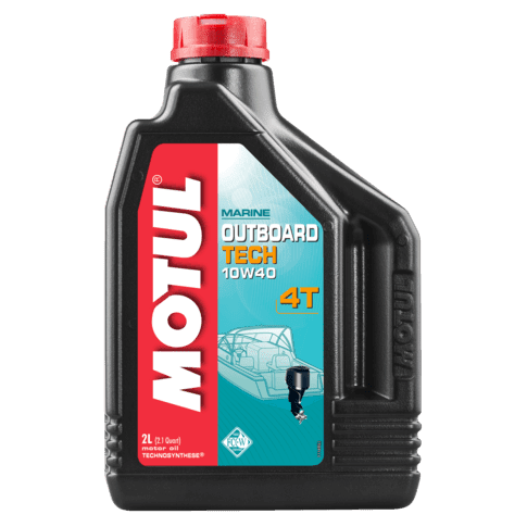 Motul 4 Stroke Outboard Oil 10W40 - 1 Litre