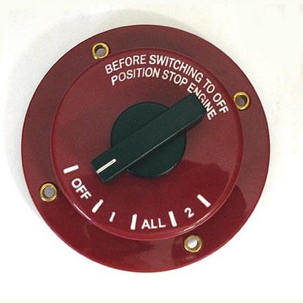 Marine Twin Battery Isolator Switch - 12v