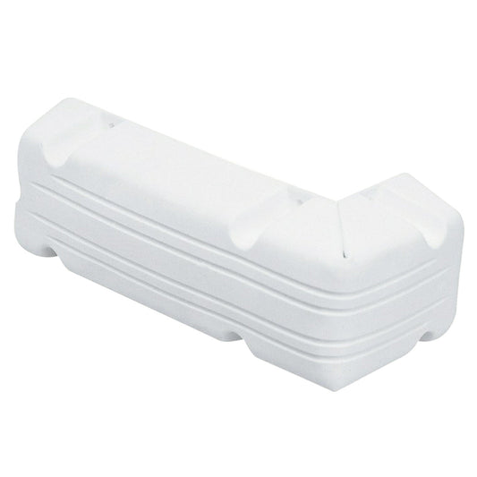 Plastimo 90 Degree Angle Dock Fender - White