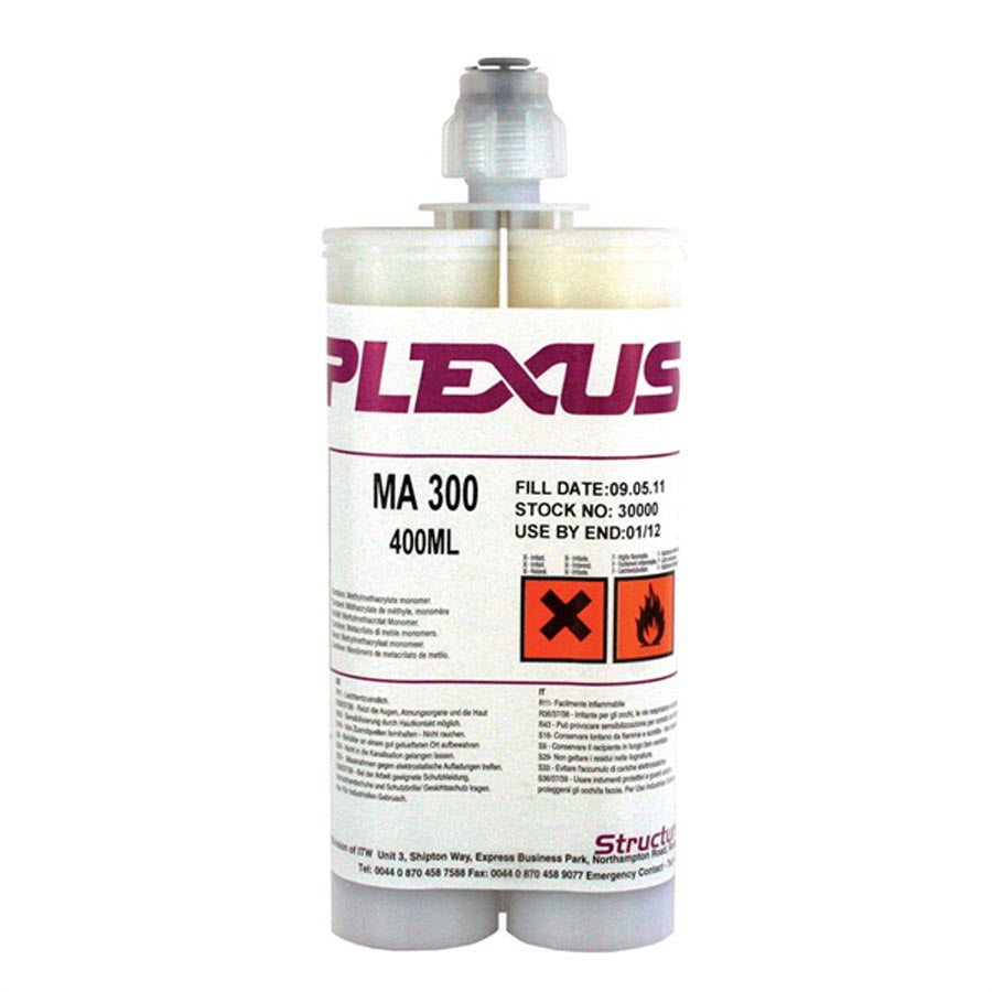 ITW Plexus MA300 Adhesive - 400ml Cream