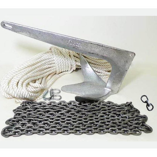 Claw Bruce Style Galvanised Steel Premium Anchor Kit - 3.5 KG