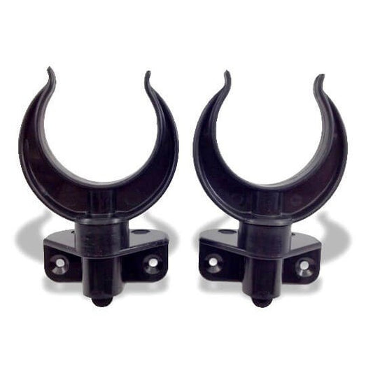 Black Plastic Side Mount Rowlocks