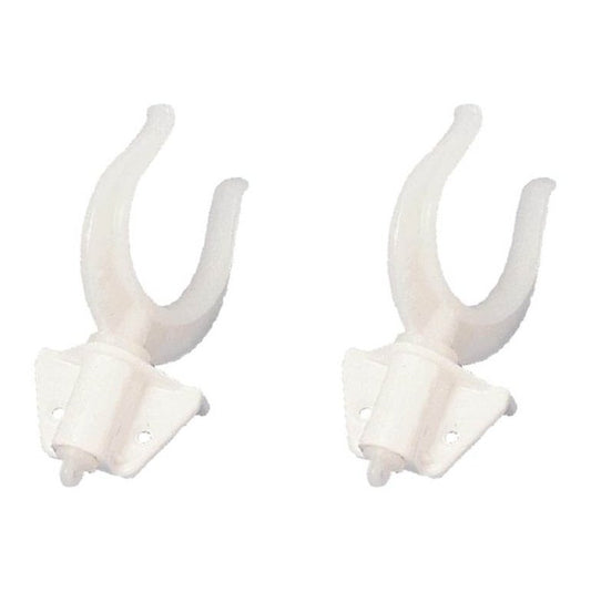 RWO White Plastic Side Mount Rowlocks