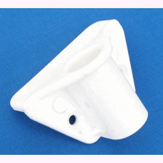 White Plastic Rowlock Bracket