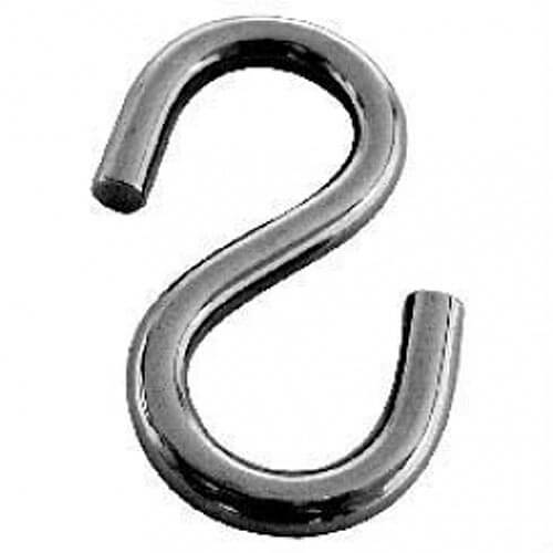 Stainless Steel 3mm S Hook