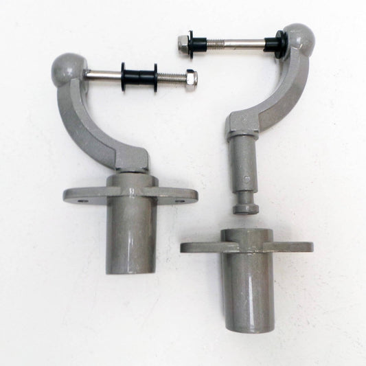 Pair - Quality Aluminium Rowlock With Holder