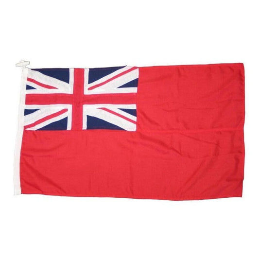 UK Red Ensign Printed Boat Flag - 1" Yard