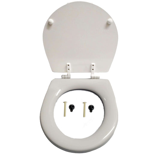 Jabsco Compact Replacement Wooden Toilet Seat & Lid