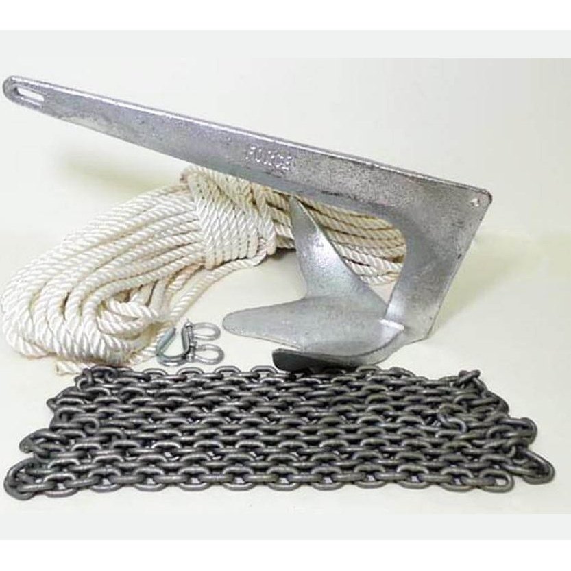 Claw Bruce Style Galvanised Steel Standard Anchor Kit - 2 KG