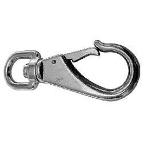 Stainless Steel Size 1 Swivel Eye Snap Hook