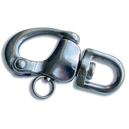 Stainless Steel Swivel Snap Shackle 87mm