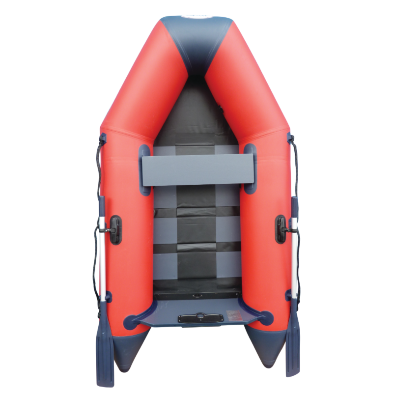 WavEco Ultra 250 Solid Transom Red Inflatable Dinghy - Slatted – Marine ...