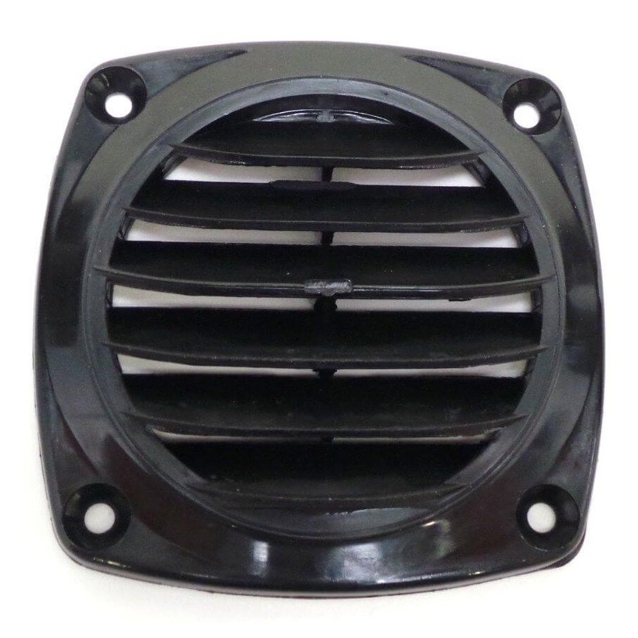 Plastic Black Vent Grill - 85mm